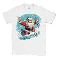 White happy santa Classic Tee - Unal Design