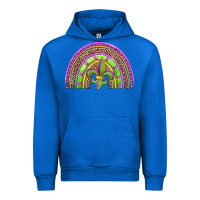 Cobalt mardi gras rainbow Urban Hoodie - Jasminsmagicworld