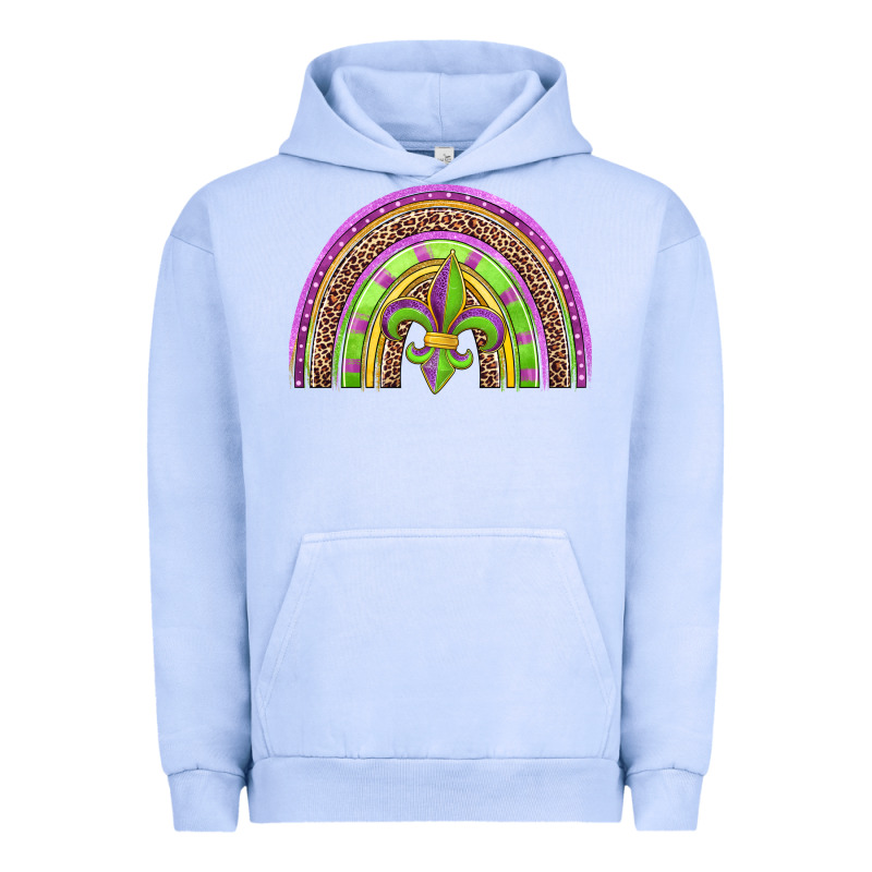 Mardi Gras Rainbow Urban Hoodie by Jasminsmagicworld | Teevron