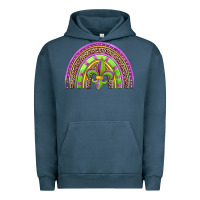 Pigment Midnight Navy mardi gras rainbow Urban Hoodie - Jasminsmagicworld