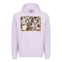 Lilac cowhide background Premium Hoodie - AdoDesignShop