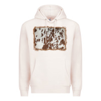 Pale Pink cowhide background Premium Hoodie - AdoDesignShop