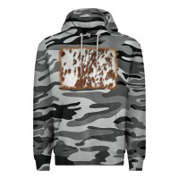 Slate Camo cowhide background Premium Hoodie - AdoDesignShop