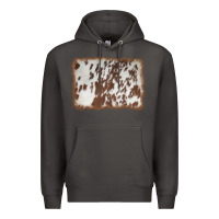 Smoke cowhide background Premium Hoodie - AdoDesignShop