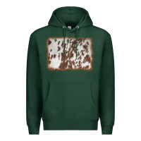 Sports Green cowhide background Premium Hoodie - AdoDesignShop