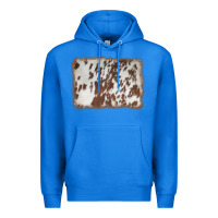 True Royal cowhide background Premium Hoodie - AdoDesignShop