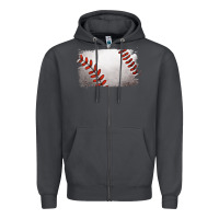 Smoke baseball brushstroke Zipper Hoodie - RanaPortraitStore