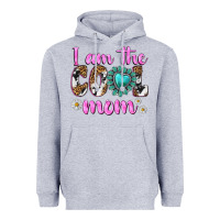 Heather Grey i am cool mom Heavyweight Hoodie - texasbilliewilder