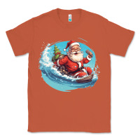 Copper surf happy santa Classic Tee - Unal Design
