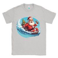 Moon Dust surf happy santa Classic Tee - Unal Design