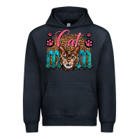 Navy Western Cat Mom Urban Hoodie - LillyAllenDesigns