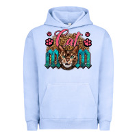 Pigment Grape Ice Western Cat Mom Urban Hoodie - LillyAllenDesigns