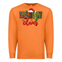 Carrot christmas sassy claus Premium Sweatshirt - FaDigitalArtStudio