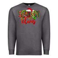 Charcoal Heather christmas sassy claus Premium Sweatshirt - FaDigitalArtStudio