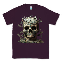 Plum bad money Classic Tee - Unal Design