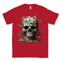 Red bad money Classic Tee - Unal Design