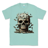 Seafoam bad money Classic Tee - Unal Design
