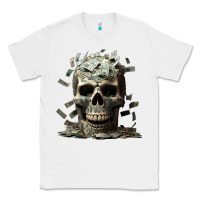 White bad money Classic Tee - Unal Design