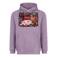 Lavender all i want for christmas is a pig baby Heavyweight Hoodie - RanaPortraitStore