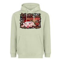 Matcha all i want for christmas is a pig baby Heavyweight Hoodie - RanaPortraitStore