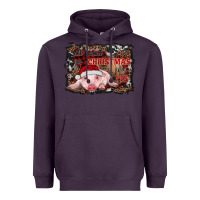 Plum all i want for christmas is a pig baby Heavyweight Hoodie - RanaPortraitStore