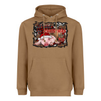 Toasted Coconut all i want for christmas is a pig baby Heavyweight Hoodie - RanaPortraitStore