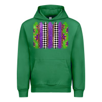 Emerald mardi gras brushstrokes Urban Hoodie - Jasminsmagicworld