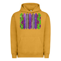 Pigment Peanut Butter mardi gras brushstrokes Urban Hoodie - Jasminsmagicworld