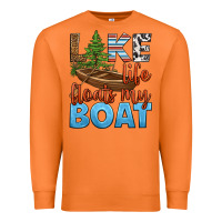 Carrot lake life floats my boat Premium Sweatshirt - HRA Design Shop