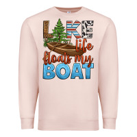 Lake Life Floats My Boat Premium Sweatshirt | Teevron
