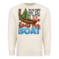 Sandshell lake life floats my boat Premium Sweatshirt - HRA Design Shop
