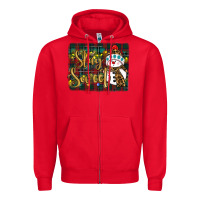 Red christmas stay Zipper Hoodie - RanaPortraitStore