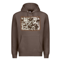 Coffee cowhide background Premium Hoodie - AdoDesignShop