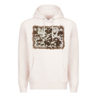 Pale Pink cowhide background Premium Hoodie - AdoDesignShop