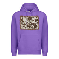 Purple cowhide background Premium Hoodie - AdoDesignShop