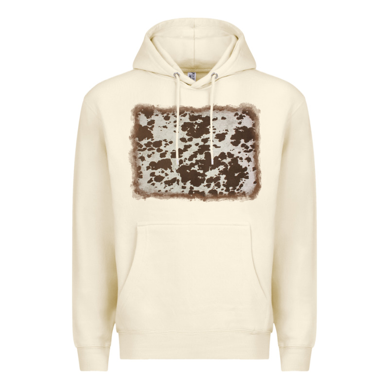 Cowhide Background Premium Hoodie by AdoDesignShop | Teevron