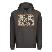 Smoke cowhide background Premium Hoodie - AdoDesignShop