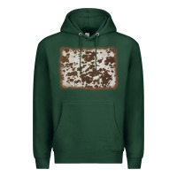 Sports Green cowhide background Premium Hoodie - AdoDesignShop