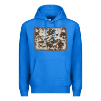 True Royal cowhide background Premium Hoodie - AdoDesignShop