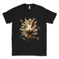 Black bad rabbit Classic Tee - Unal Design