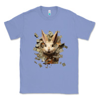 Colony Blue bad rabbit Classic Tee - Unal Design