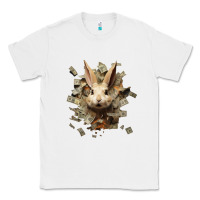 White bad rabbit Classic Tee - Unal Design