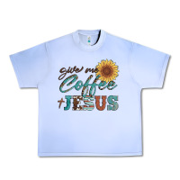 Grape Ice give me coffee and jesus Urban Heavy Tee - Artiststas