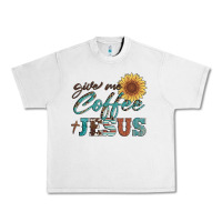 Lunar Rock give me coffee and jesus Urban Heavy Tee - Artiststas