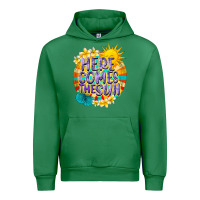 Emerald Here comes the sun Urban Hoodie - NancyCooperArtShop