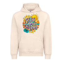 Sandshell Here comes the sun Urban Hoodie - NancyCooperArtShop