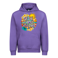 Tulip Here comes the sun Urban Hoodie - NancyCooperArtShop