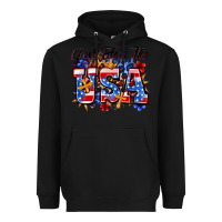 Black god bless the usa Heavyweight Hoodie - Zillion Design Studio