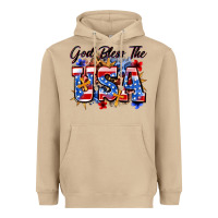 Mushroom god bless the usa Heavyweight Hoodie - Zillion Design Studio