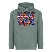 Sage god bless the usa Heavyweight Hoodie - Zillion Design Studio